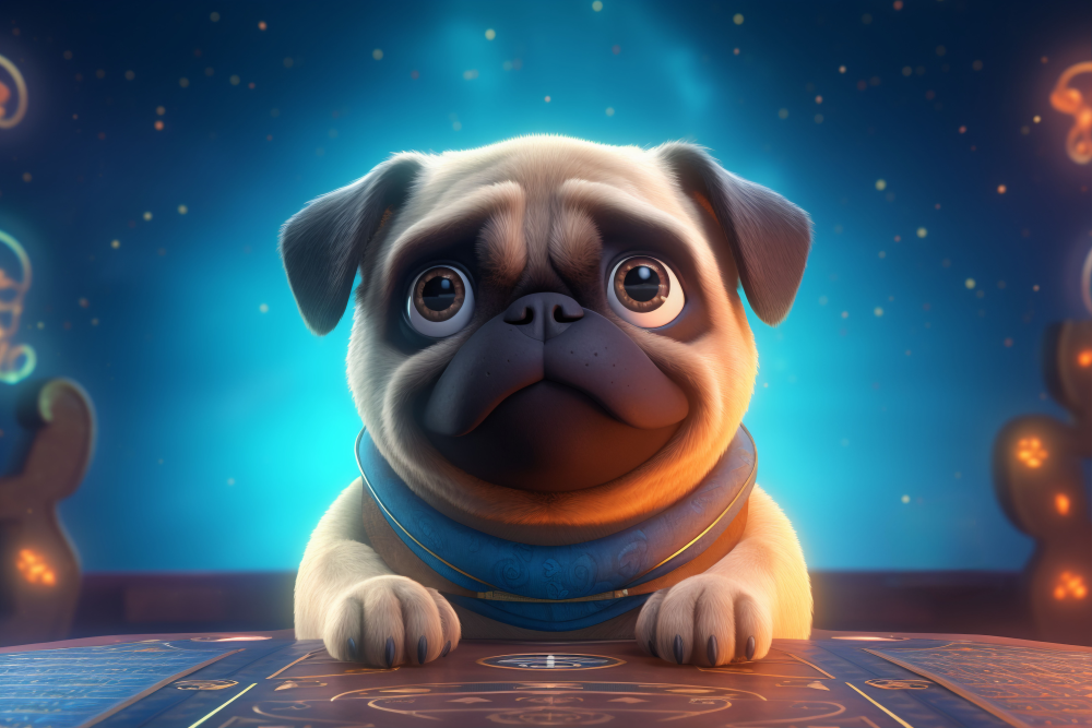 Karikatür köpek portresi oluşturma